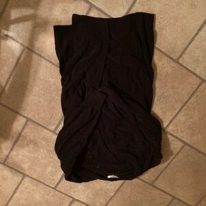 No Boundaries Black Knit Vest